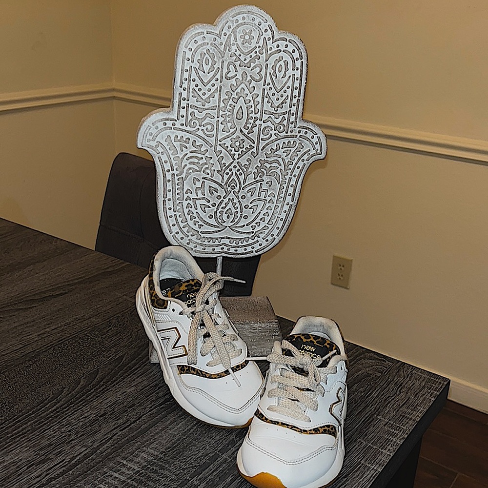New Balance leopard print shoes